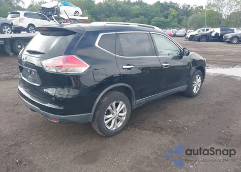 2015 Nissan Rogue Sv z USA, uszkodzony, nr VIN KNMAT2MV0FP520759